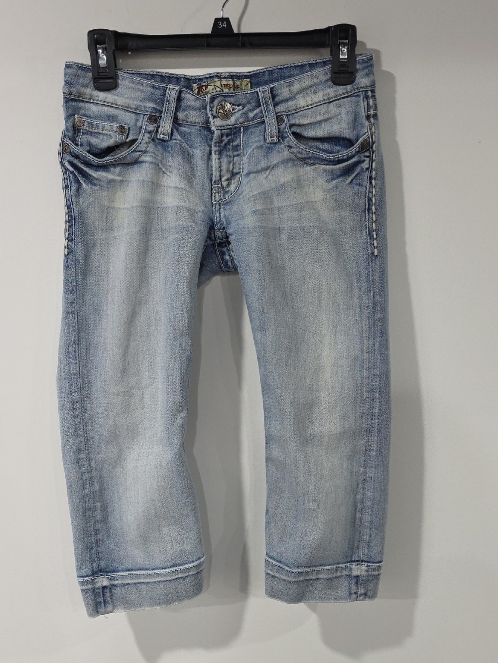 BKE  Ultra Low Rise Capri (Stretch)